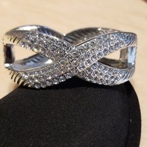 High Polished Sparkly Bangle Bracelet #2